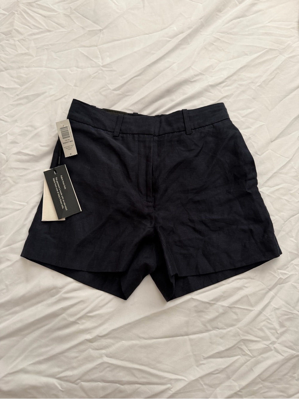 Babaton Navy Blue Agency Mini Short